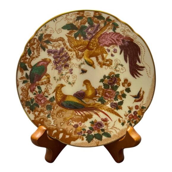 Royal Crown Derby Olde Avesbury Bone China Tea Cup & Saucer Set - Picture 4 of 13